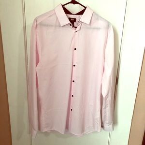 Pink Button Up Shirt